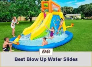 blow up water slide
