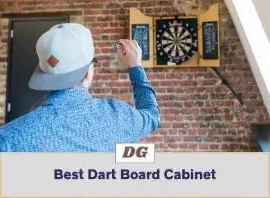Best Dart Board Cabinet Set