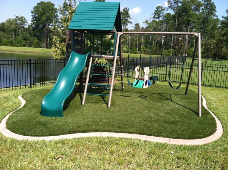 What Is The Best Material To Put Under A Swing Set?